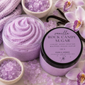 Vanilla Rock Candy Sugar Whipped Sugar Scrub