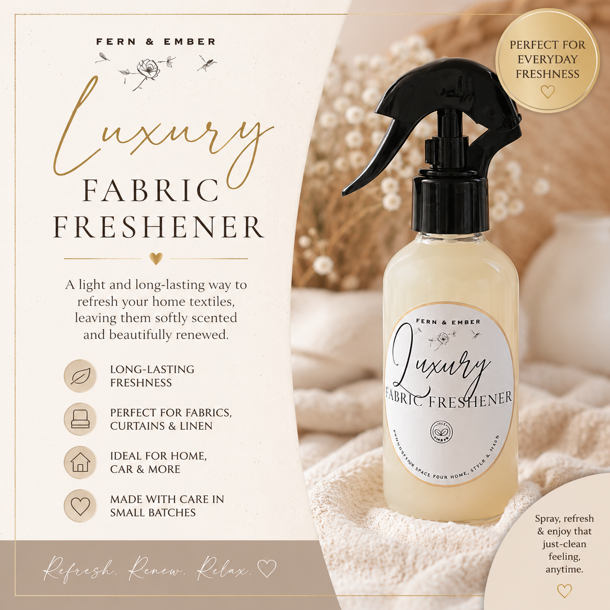 Luxury Fabric Freshener