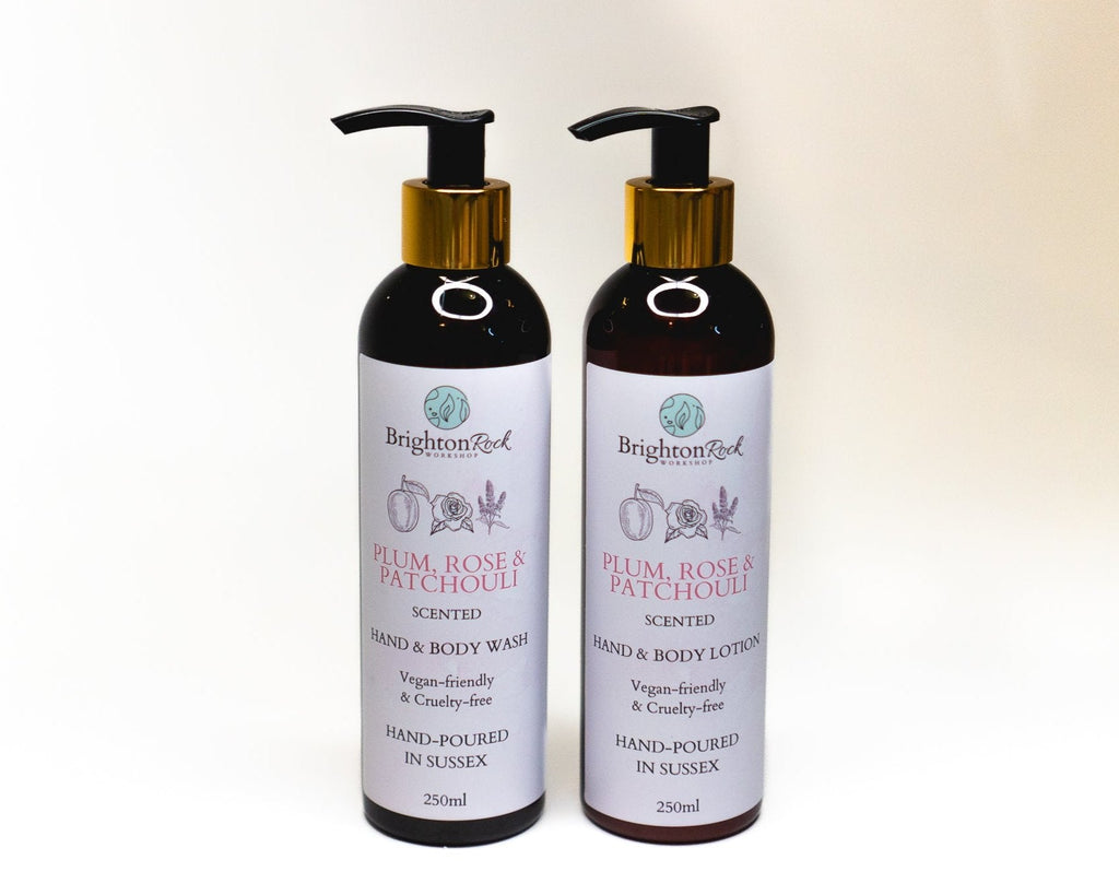 Hand & Body Wash - Plum, Rose & Patchouli