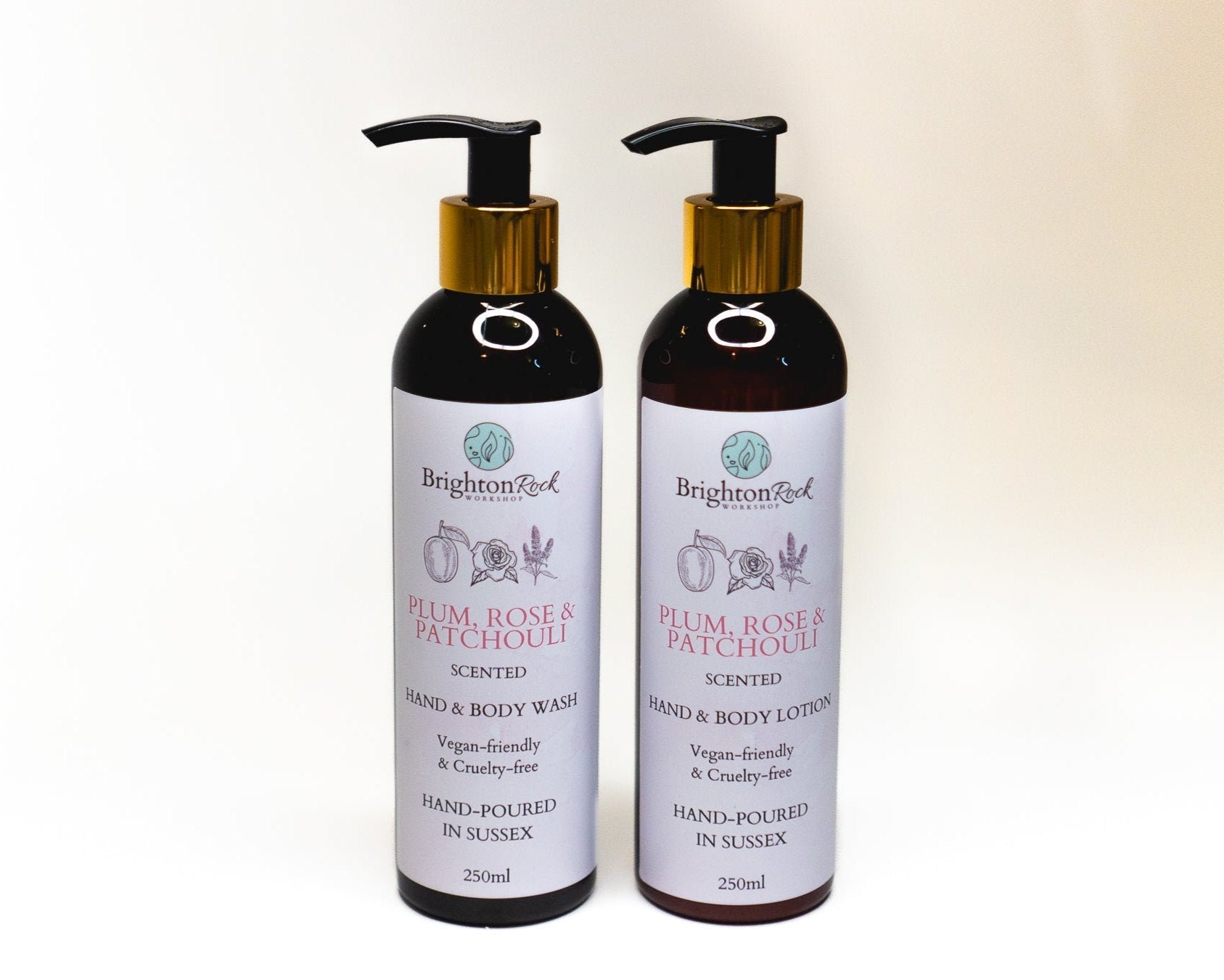 Hand & Body Wash - Plum, Rose & Patchouli