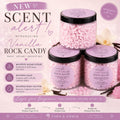 Vanilla Rock Candy Sugar Whipped Body Soap – Gourmand Scent, Vegan Bath Luxury
